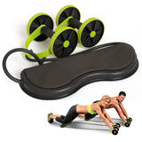 Wheel Ab Roller Double Muscle Trainer Wheel Abdominal Power resistance bands