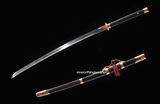 Hand Embresive Damascus Steel Miao Dao Traditional Miaodao-Handmade Copper Fittings
