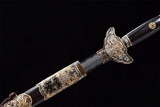 Chinese Qianlong Swords Wushu Kungfu Collectible Swords Dragon Jian Chinese Jian Master Collection