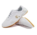 New Arrival Cowhide Tai Chi Shoes Wushu Kung Fu Shoes Unisex Sports Martial Arts Shoes