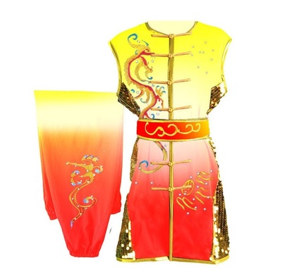 Custom Premium Embroidery Wushu Kungfu Competition Uniform Nanquan Uniforms for Wushu Class and Team