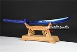 Unique Blue Zhanmadao Wushu Swords Chinese Sabres
