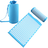 Acupressure Mat Head Neck Back Foot Massage Cushion Pillow Yoga Spike Mat
