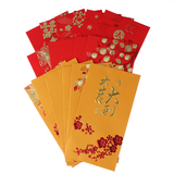 60Pcs Chinese Red Envelope Creative Hongbao New Year Spring Festival